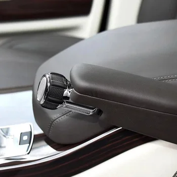 

2pcs SilverFor L'and R'over Range R'over L405 Console Armrest Box Adjustment Knob 2014-2018 Durable Accessories