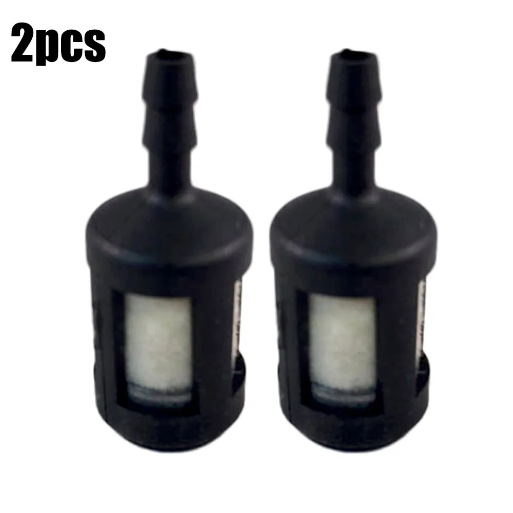 2pcs Fuel Filters For Petrol Chainsaw Leaf Blower Strimmer Hedge