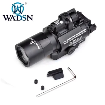 

WADSN Tactical Flashlight X400 Ultra Scout Light 480 LM Airsoft Torches Built-in Laser Sight Pistol Lamp WNE01009 Weapon Lights