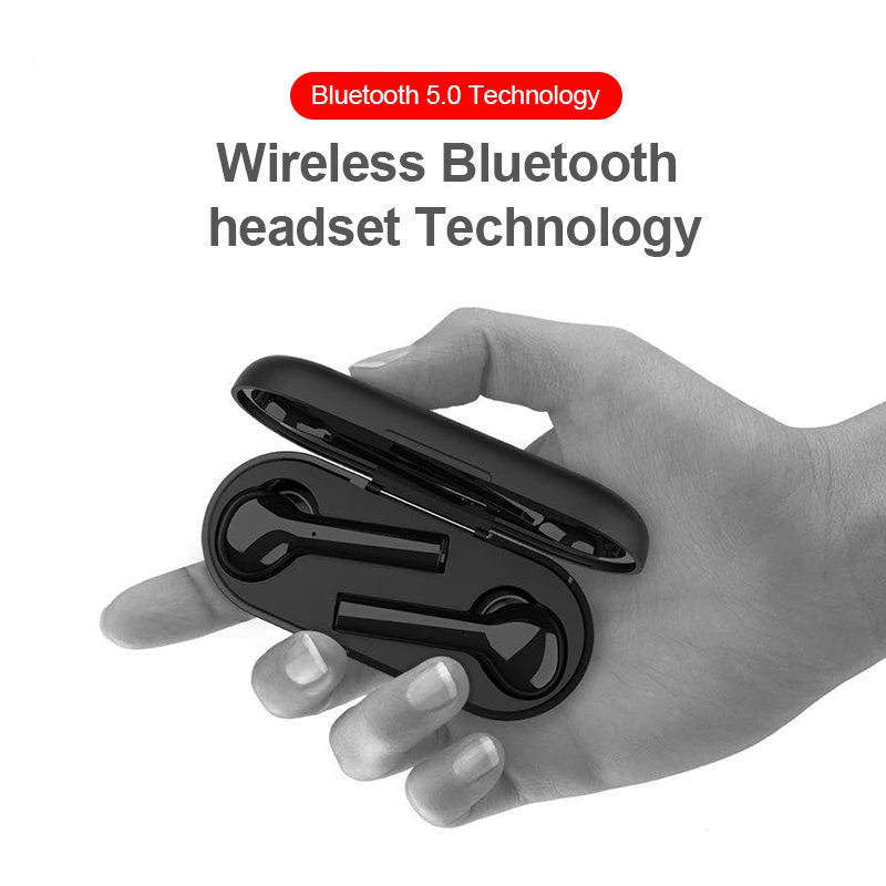 Гарнитура TWS Bluetooth наушники беспроводные Freebud с сенсорным управлением спортивная