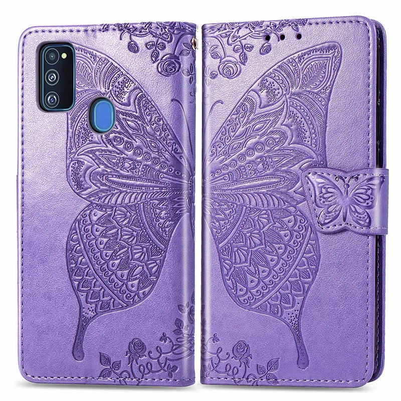 samsung flip phone cute A12 A02 A32 A22 A52 M32 Leather Flip Case For Samsung Galaxy A10 A01 Core A11 A20e A30s A40 A50 A21S M12 M31 M21 A31 A41 A51 A71 kawaii phone case samsung