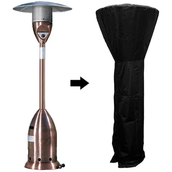 

Patio Stand-up Heater Cover Outdoor Waterproof Windproof Dustproof Heater Cover