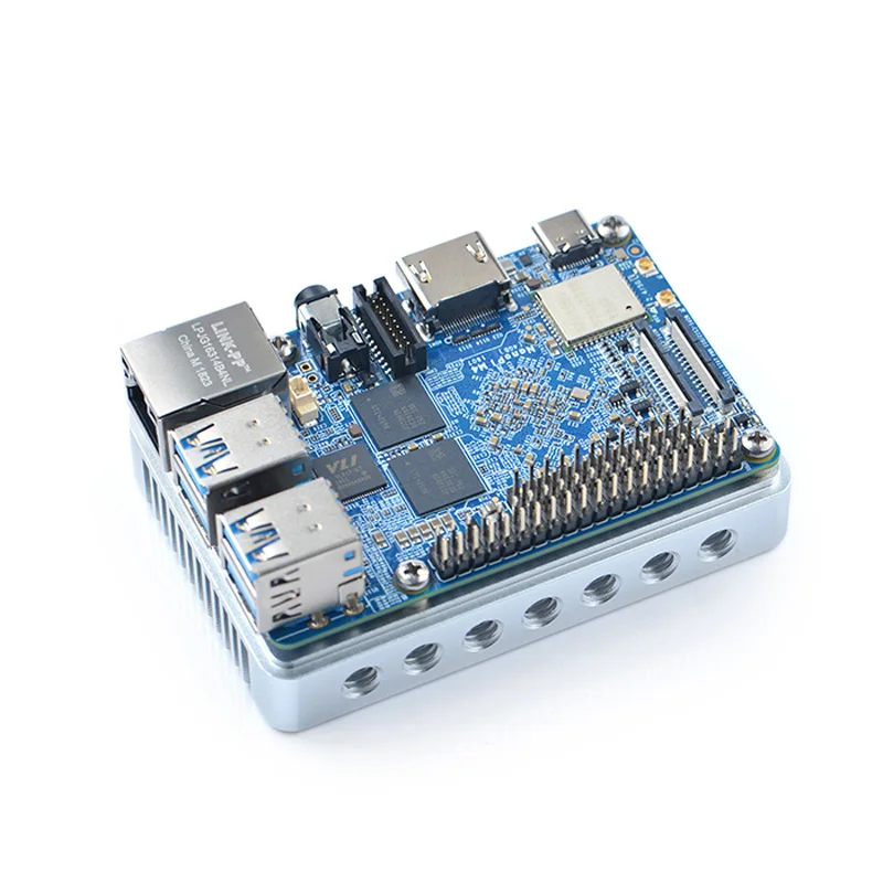 FriendlyARM NanoPi M4 2 GB/4 GB DDR3 Rockchip RK3399 SoC 2,4G и 5G двухдиапазонный WiFi, Поддержка Android 8,1 Ubuntu, AI и глубокое обучение