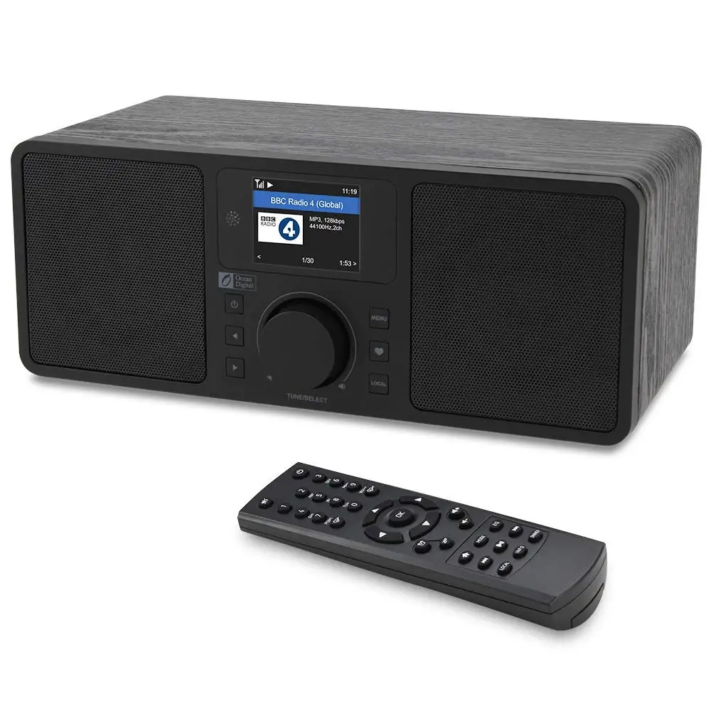 Ocean Digital WR230S WiFi/DAB +/FM/UPnP/DLNA радио Интернет Ethernet RJ45 стереодинамики Aux в линейном