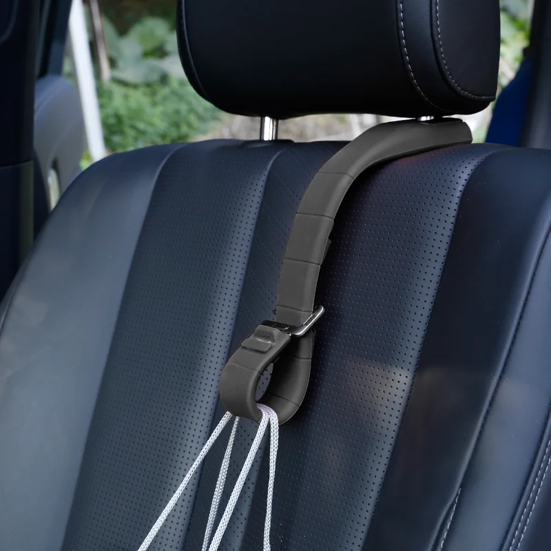 Starling's Headrest Hooks for Car - Back Seat Organizer Hanger Storage Hook,  Car SUV(Set of 4) Black, Purse Hook for Car Handbag Clothes Umbrellas Coats  Grocery… | Hanger storage, Handbag, Purses