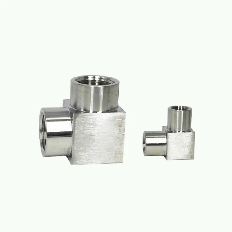 Фитинги из нержавеющей стали 2 шт. 1/8 &quotBSP Eqaul гнездовая нить локоть 90 градусов 304