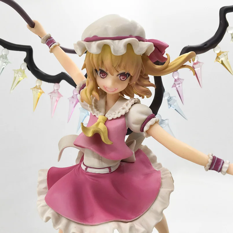 27 см японское аниме TouHou проект Flandre Scarlet ПВХ Фигурка Игрушка Аниме TFlandre II фигурка