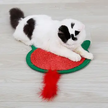 

New arrival Sisal Cat Scratch Board Cute Retro Style Cat Scratch Board Paw Grinding Toy Sleeping Mat for furniture protect