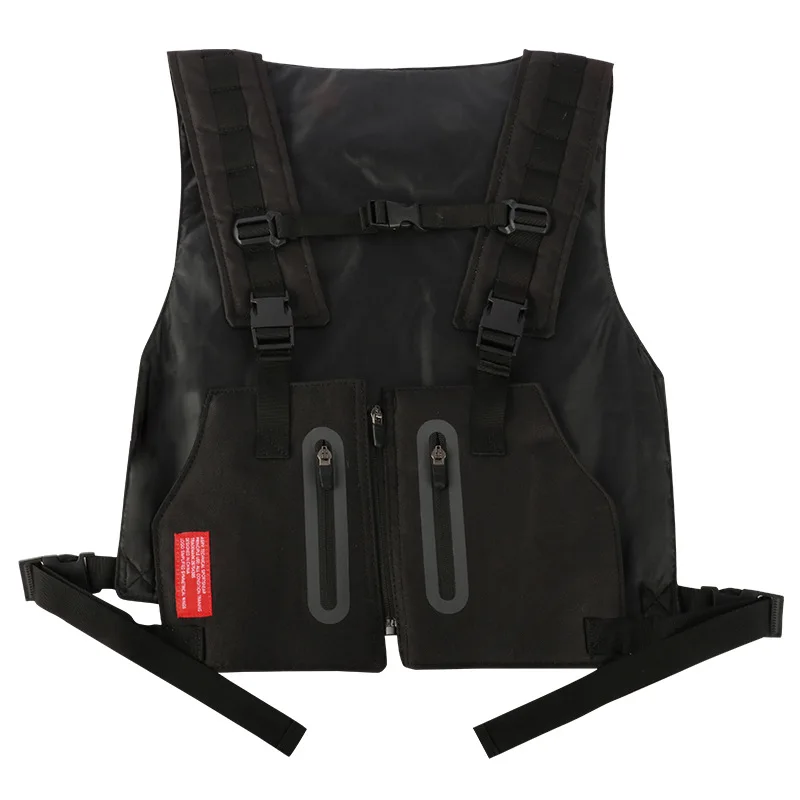 Военная Тактическая нагрудная сумка, функциональная спортивная нагрудная сумка На открытом воздухе, Мужская Защитная Светоотражающая верхняя нагрудная сумка, сумка для велоспорта, рыбалки