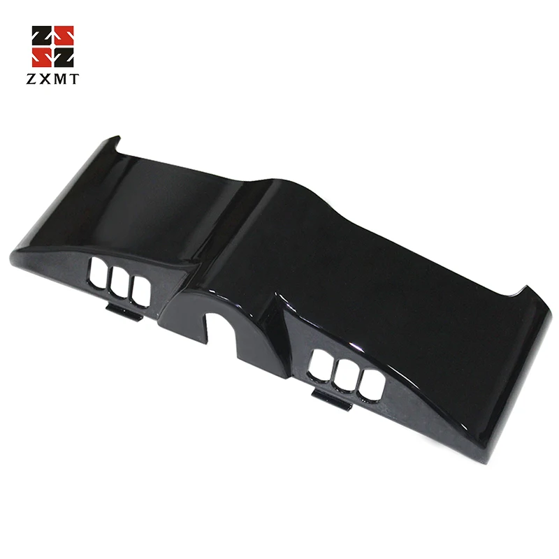 

ZXMT Motorcycle Fairing Cap Chrome Inner Metal Switch Panel Cover For Harley Touring Road King Street Glide FLHX 2014 2015 2016