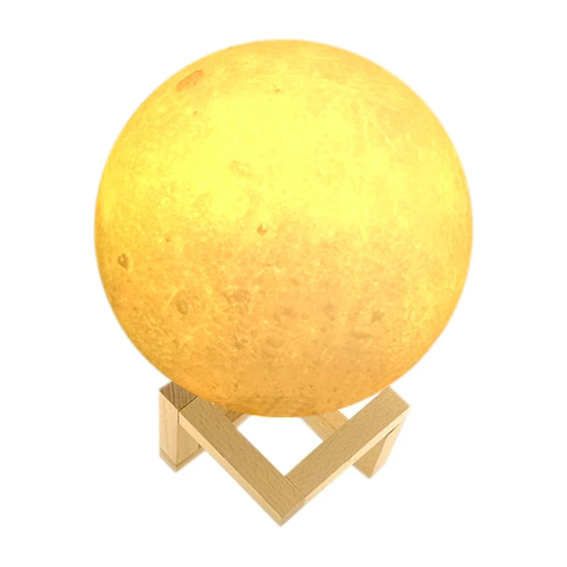 

3D Printing Wifi Smart Moonlight Colorful Variable Star Night Light Home Decoration Creative Gift Moon Night Light Light