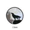 Wolf Patches for Clothing Iron-on Badges Dog Applique Decorative Tranfer Sticker For Cloth  Ironing Patch On Clothes Stickers ► Photo 3/6