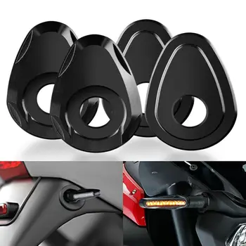 

4PCS Indicator Spacer Motorcycle Light For FZ1 Fazer R6 XSR 700 CNC Aluminum Set Brand new