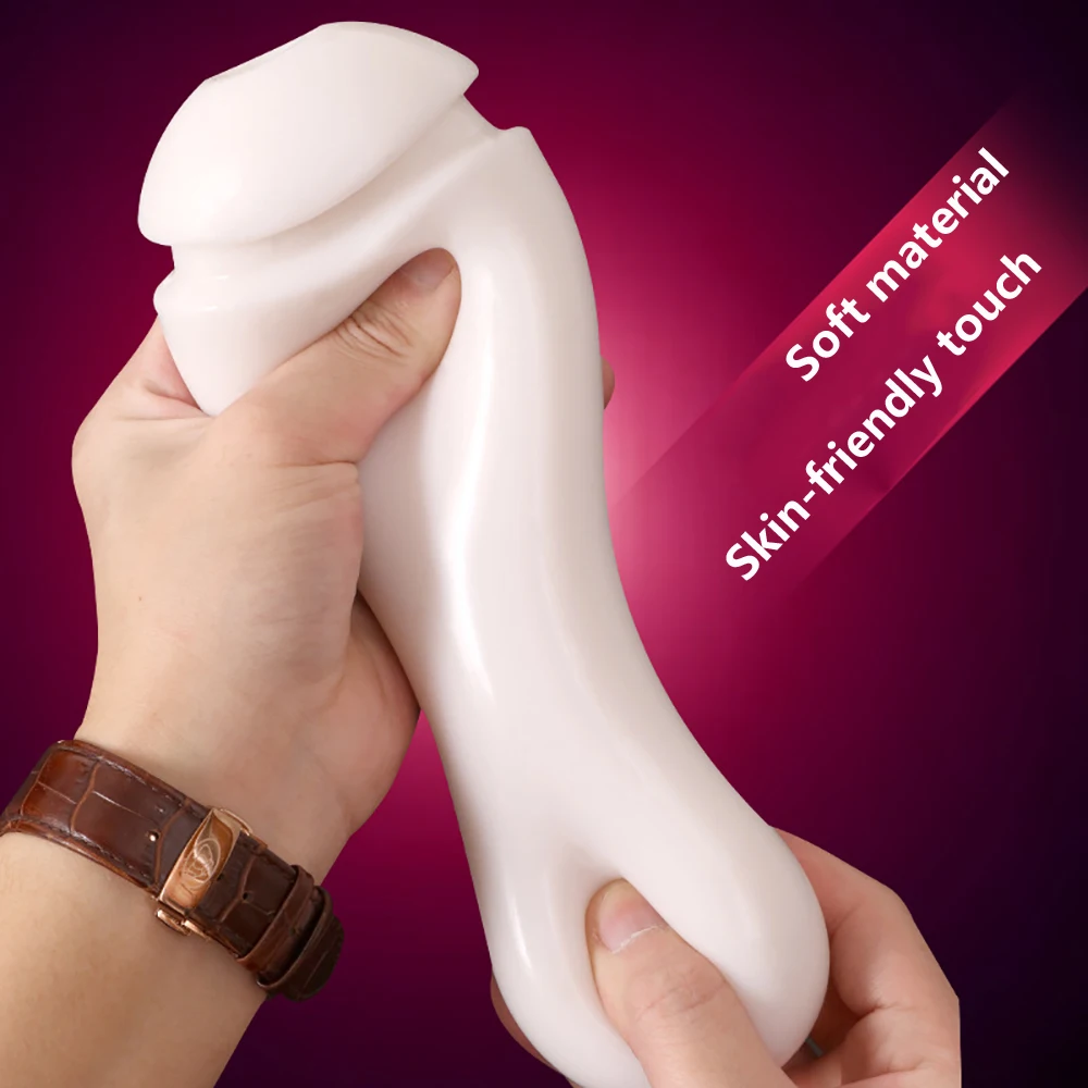 Newest Reusable Pocket Pussy Male Masturbation Cup Soft Pussy Vagina Sexy Pocket Male Masturbator Endurance Exercise Toy For Men