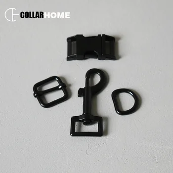

50 sets strong d-rings metal buckle 20mm webbing for DIY bag dog pet collar harness garment belt sewing accessories hardware