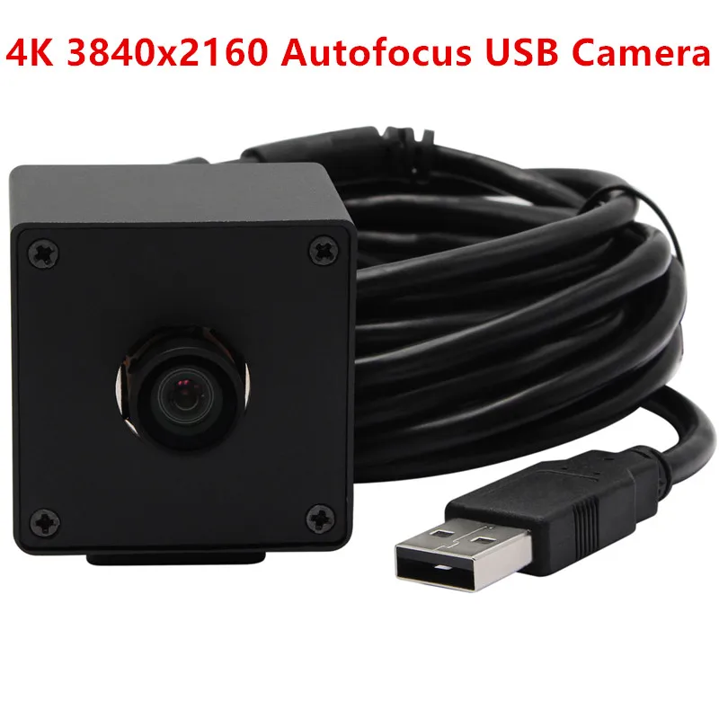 USB веб-камера MJPEG 30 кадров в секунду 3840x2160 4K с автофокусом CMOS Sony IMX415 камерами