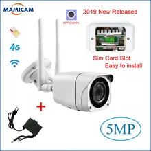 Открытый 3g 4G sim-карта камера Full HD 1080P беспроводной Wifi IP камера пуля водонепроницаемый CCTV ИК ночного видения P2P SD карта безопасности