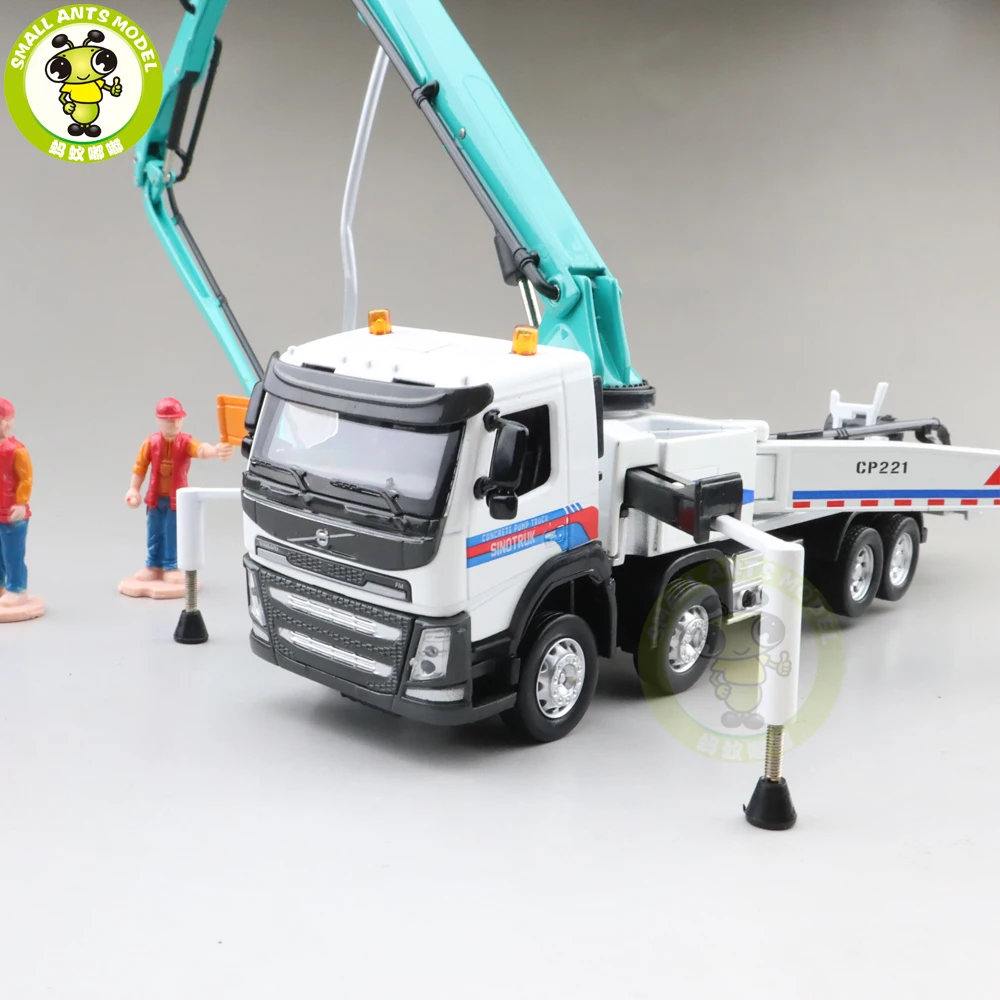 1/50 Volvo FM бетононасос грузовик литые под давлением металлические модельные игрушки автомобиль Дети Мальчики Девочки Подарки