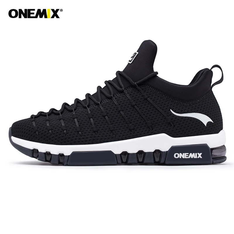 Бесплатная доставка мужские кроссовки для бега ONEMIX Мужские дышащие мужская