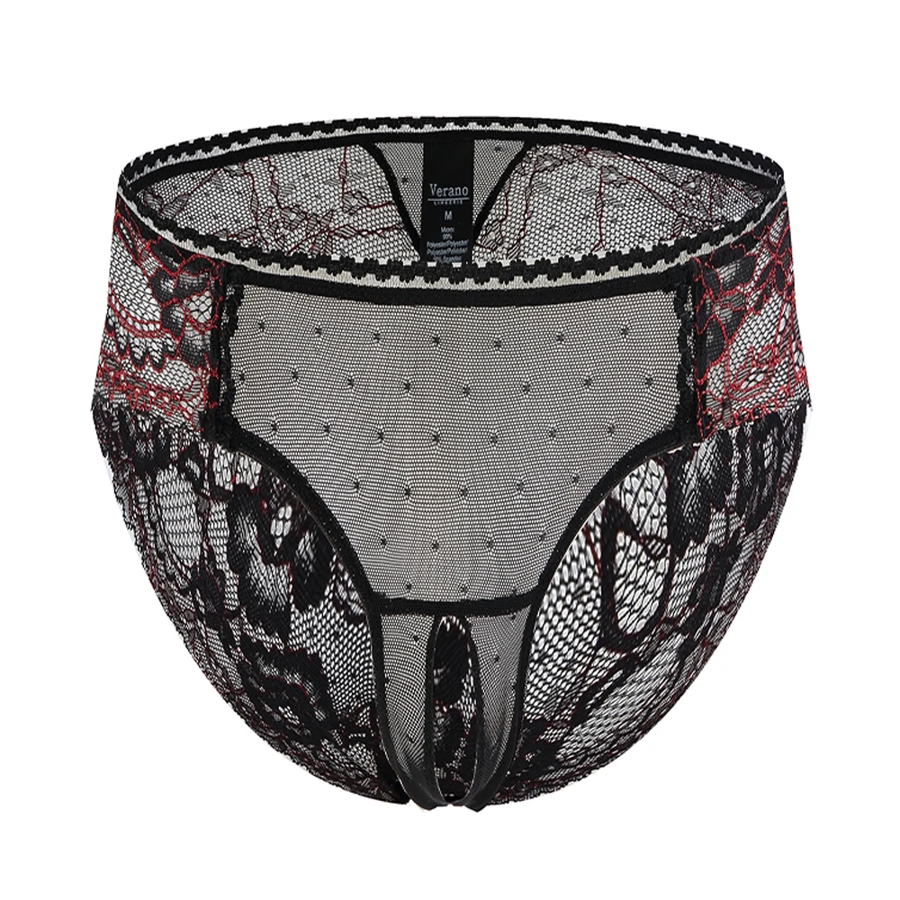 Sexy Lace Underwear Ultra-thin Mesh Pretty Women Thong Sensual Slip Soft Breathable Lingerie High Quality G-string