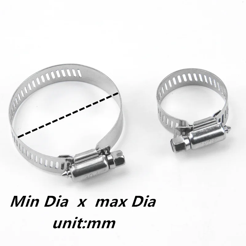 Collier De Serrage 5,6mm / 15,9mm - Pièce Générique Neuve Pour Centrale Vapeur, Emballage D'origine