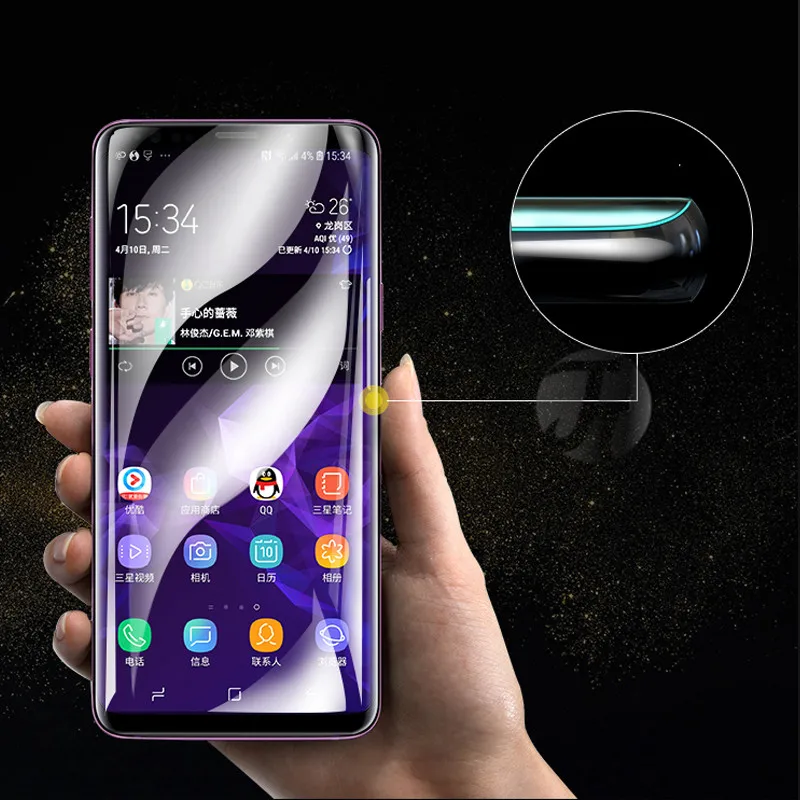 Film For Samsung Galaxy S9 S10 S8 Plus Note 10 8 9 Screen Protector s20 For Samsung s9 s8 plus S10e S7 Edge Note 20 Ultra