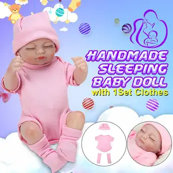 

Alive Babies Dolls Reborn 22 Inch soft Silicone Baby Doll Toy Realistic girl Kids Birthday Gift