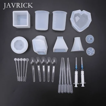 

Silicone Mixing Cup Mold Material Tool Set Spoon Finger Hood Epoxy Casting Mold Craft Tool DIY Accessories Jewelry Making Tool