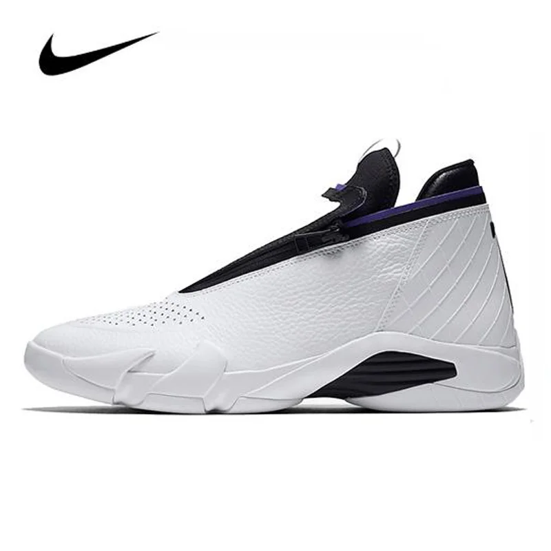 High Top Basketball Shoes Nike Air Jordan 14 Jumpman Z  AQ9119-100 Men's Basketball Shoes Unisex Original Jordan Women Shoes