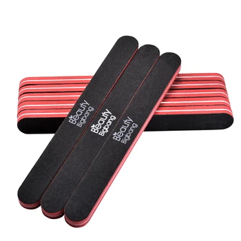 

BeautyBigBang 10PCS 100/180 Nail File Nail Art Sanding Buffer Block Pedicure Manicure Buffing Polish Beauty Tools Nail Files