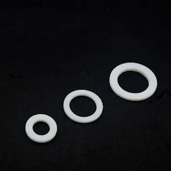 

18x8x3mm PTFE Teflon Flat Washer Gaskets Spacer Insulation Sealing Ring Strip