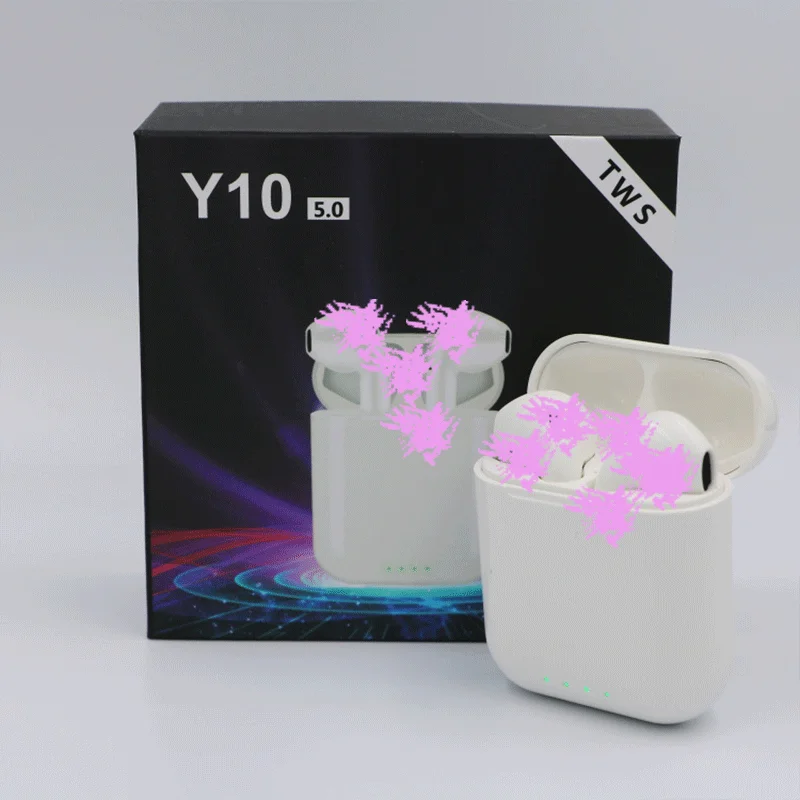 TWS наушники Y10 беспроводные bluetooth наушники беспроводные стерео наушники водонепроницаемые ipx9 спортивные наушники