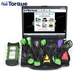 Outil de Diagnostic professionnel pour Noregon JPro + 2.0, Kit d'adaptateur pour camion lourd, Scanner avec ordinateur portable CF52 