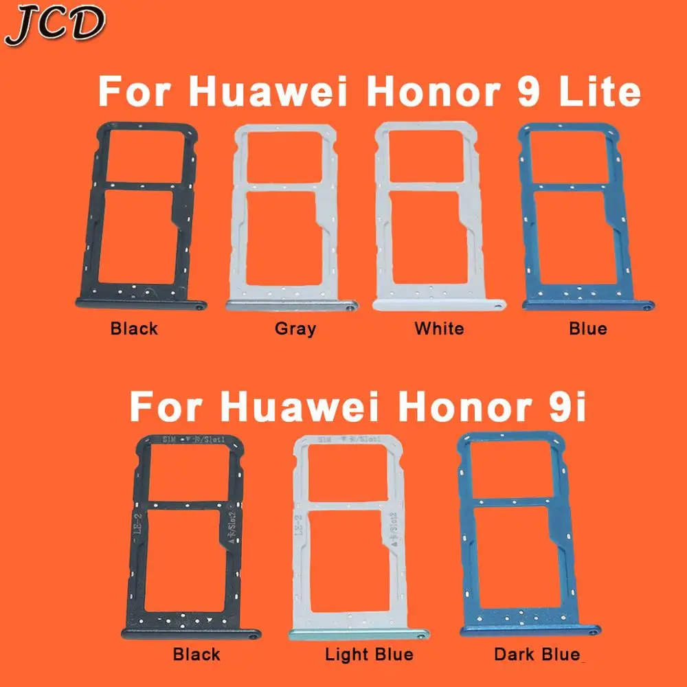 Держатель гнезда JCD Sim Micro SD для карт считыватель слотов Huawei Honor 9 Lite 9i адаптер