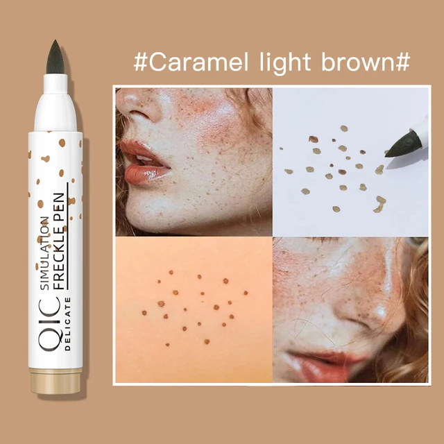 Lifelike Freckle Pen Face Concealer Point Out Natural Artificial Freckles Concealer Fine Makeup Soft Smooth Freckle