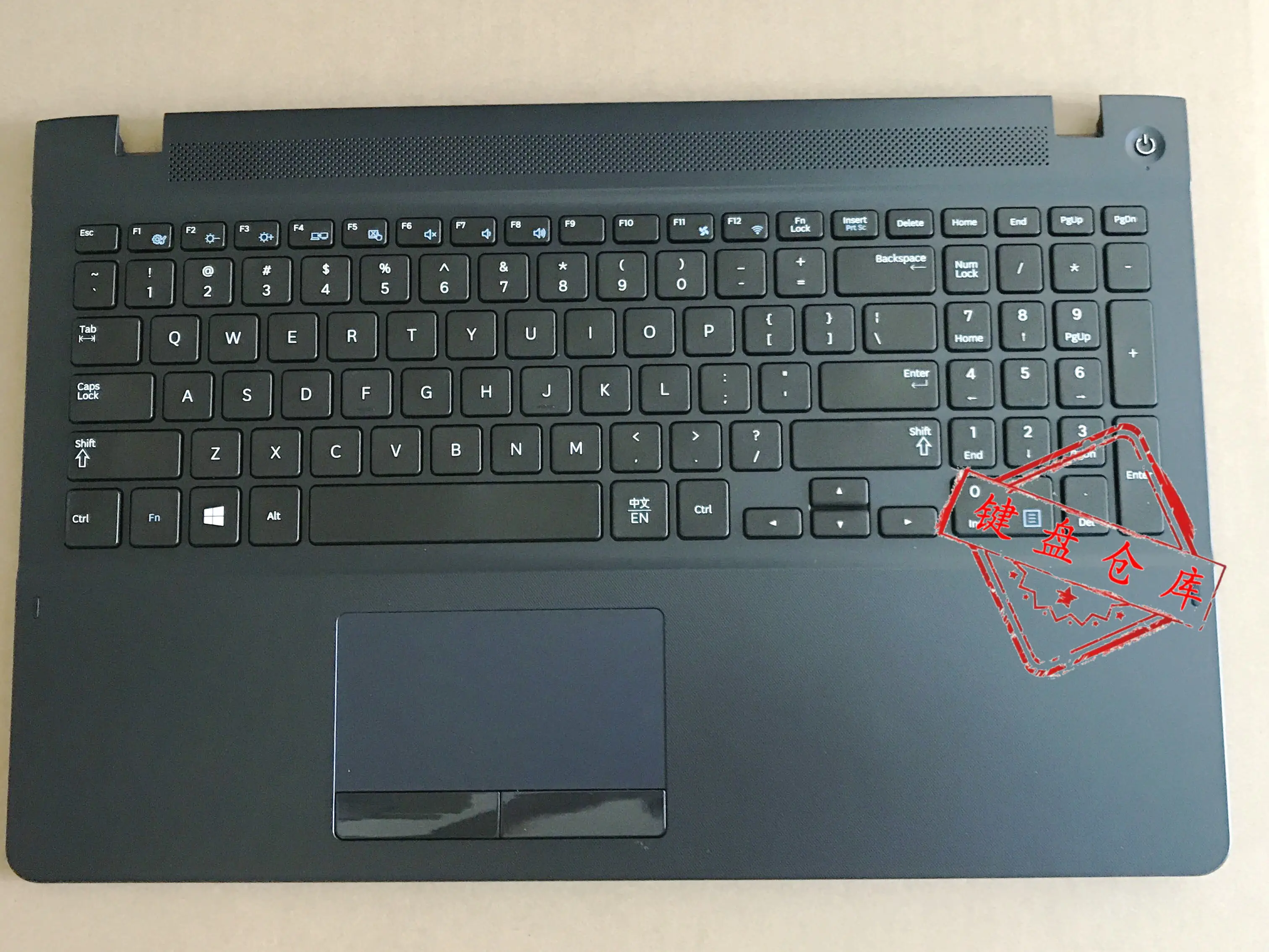Чехол для samsung NP 510R5E 470R5E NP510R5 задняя крышка/ободок/Упор для рук клавиатура верхняя/Нижняя - Цвет: Palmrest 6