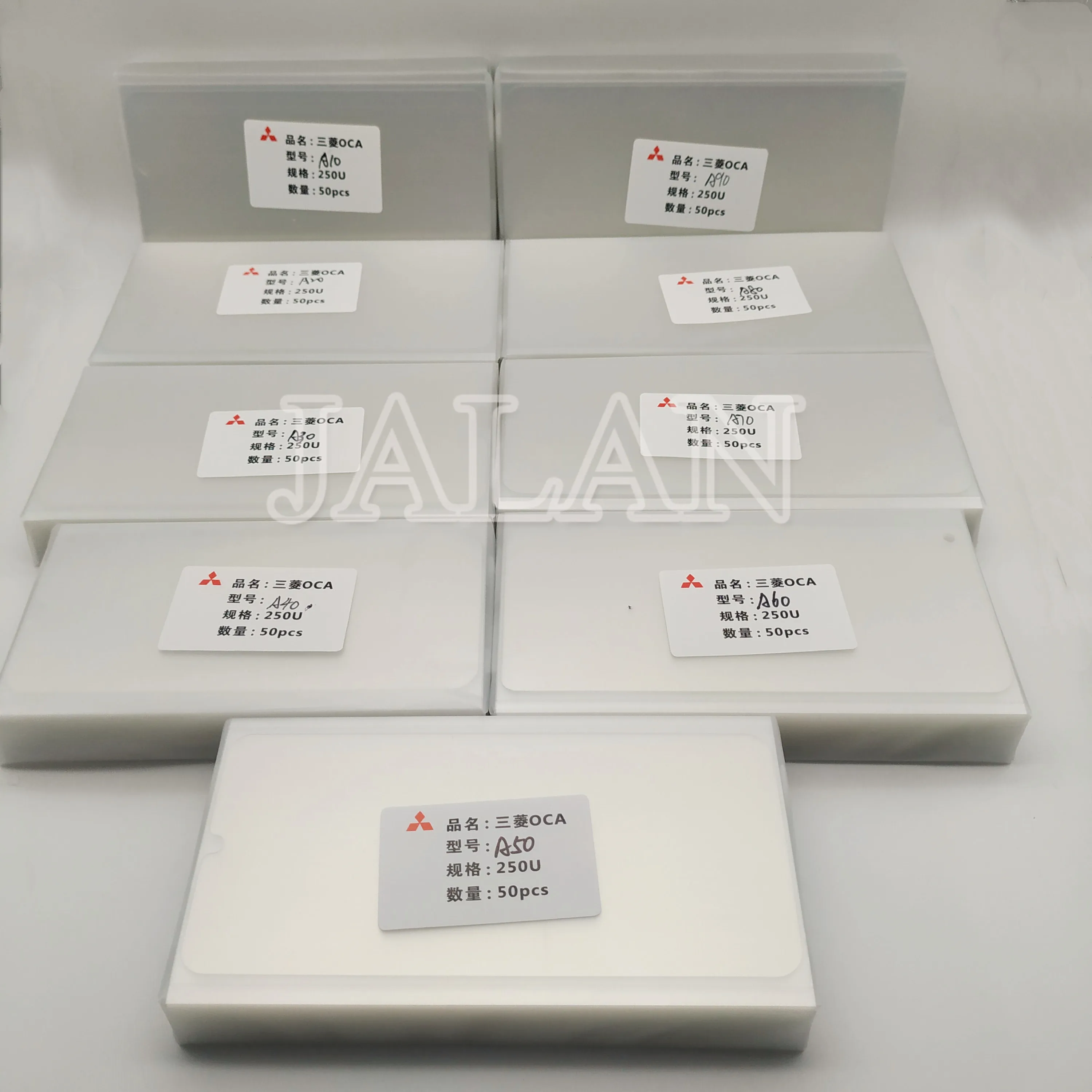 OCA пленка 250um для samsung A10 A20 A30 A40 A50 A60 A70 A80 A90 Mitsubishi ЖК-дисплей дисплей сенсорный экран Стекло ламинирование OCA клей