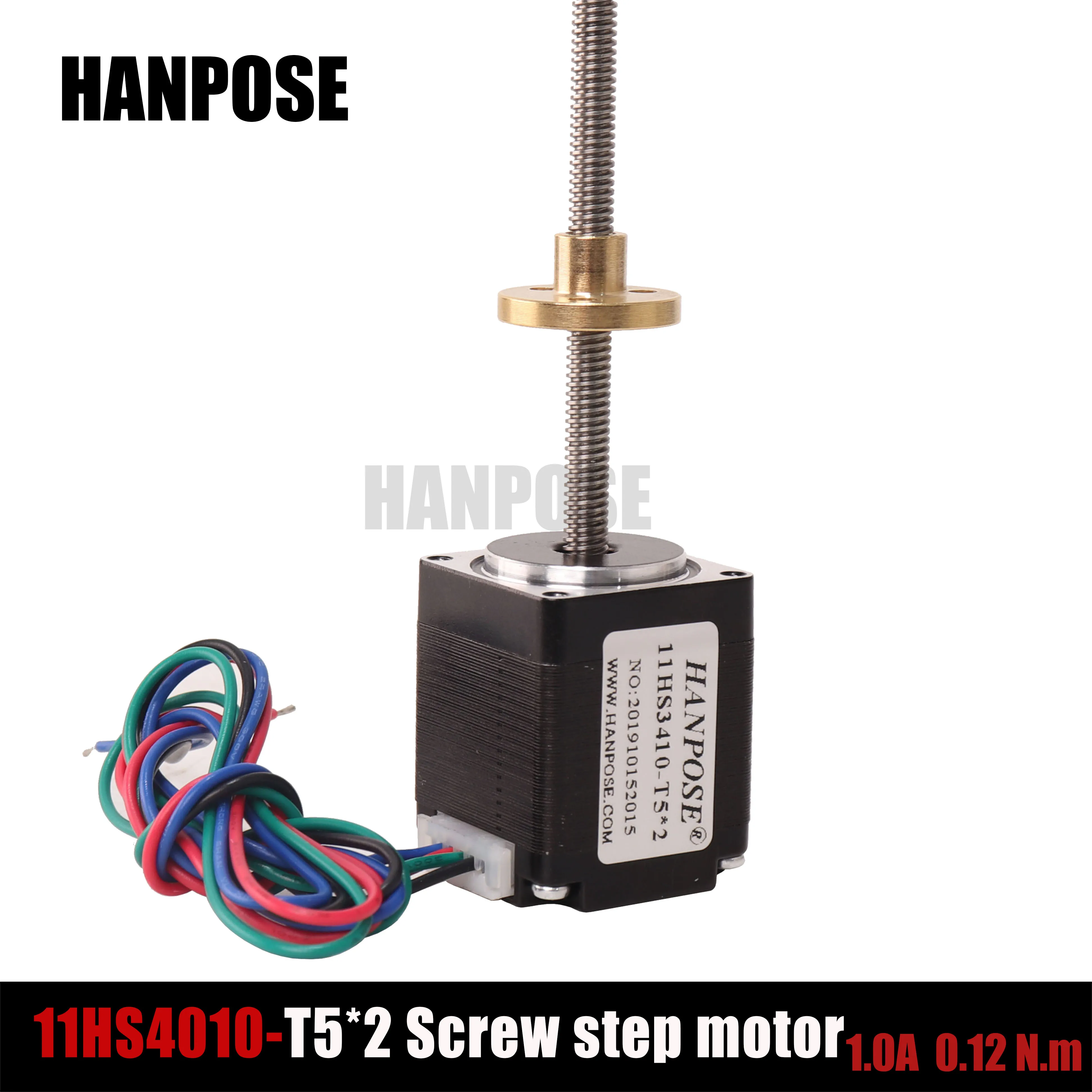 11hs4010 linear stepper motor 3D printer accessories t-screw T5 stepper motor screw 200/ 250 /300 /MM long 11hs4010 linear stepper motor 3D printer accessories t-screw T5 stepper motor screw 200/ 250 /300 /MM long