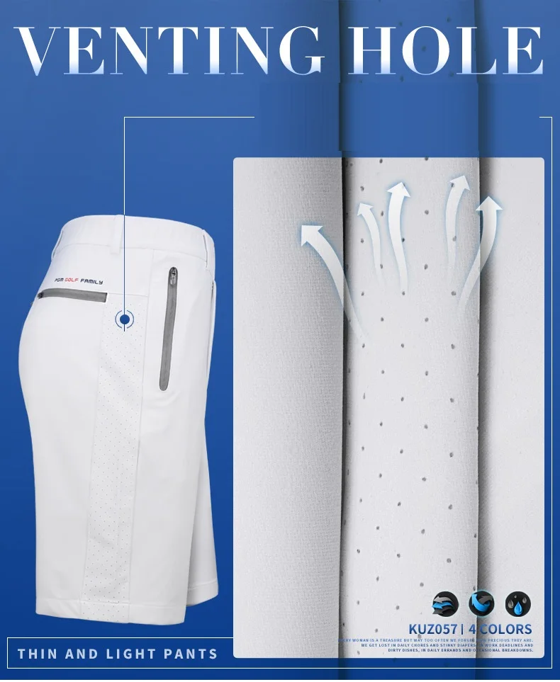 Golf Shorts for Men Breathable