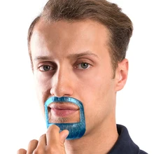 5 шт., шаблон для укладки бороды, трафарет, гребень для бороды для мужчин, шейпер бороды, шаблон для бритья, трафарет, инструмент для формирования бороды