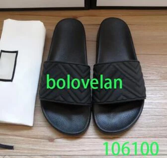 

2020 luxury brand classic couple vacation PU slippers fashion men and women beach slippers