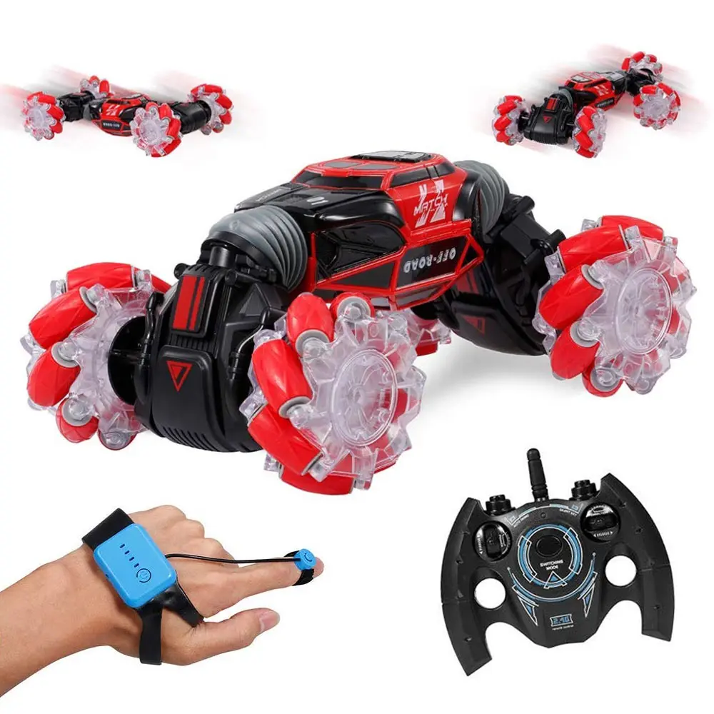 

Gesture Sensing Stunt Remote Control Twisted RC Car Off-Road Vehicle Drift Light Music Drift Vehicle for Kids Boys Gifts