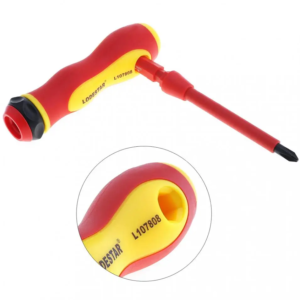 L107808 Portable 8 in 1 Replace Type Multifunction Insulation Screwdriver Set