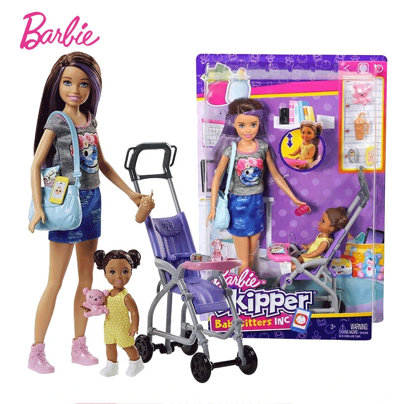 BARBIE Bébé et accessoires de Bain - GHV84 - Coffret Poupée Mannequin - 3  ans et +