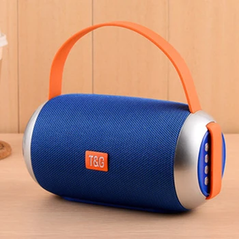 

Bluetooth Speaker TG Fabric Portable Wireless Loudspeaker Super Bass Subwoofer Boombox Sound Box Portable Mini Support TF Card