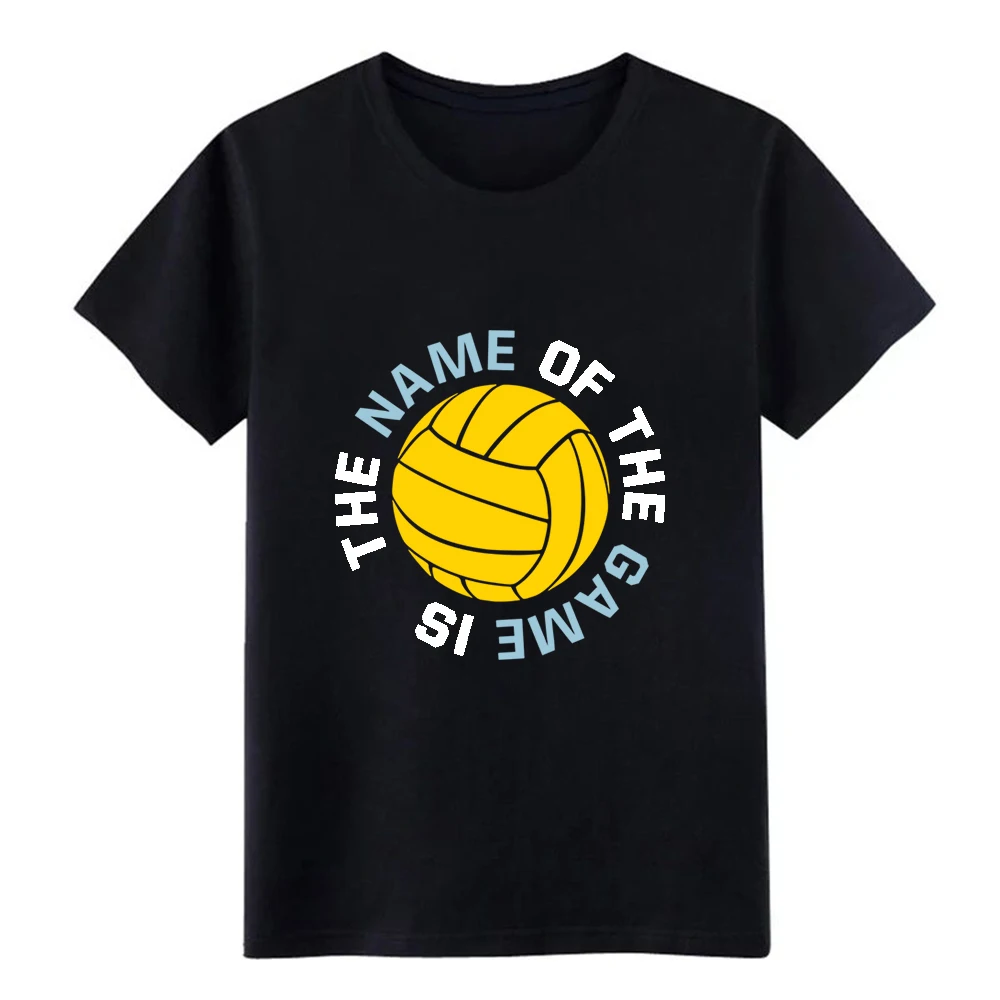 MenThe Name Of The Game Is Waterpolo футболка 100% хлопок S-3xl уникальный рисунок дышащая Летний