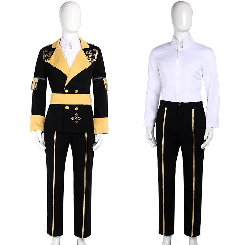 Costumebuy Gioco Fire Emblem Three Houses Sylvain Costume Cosplay Men Halloween Carnival Fancy Set Completo Costume Custom Made