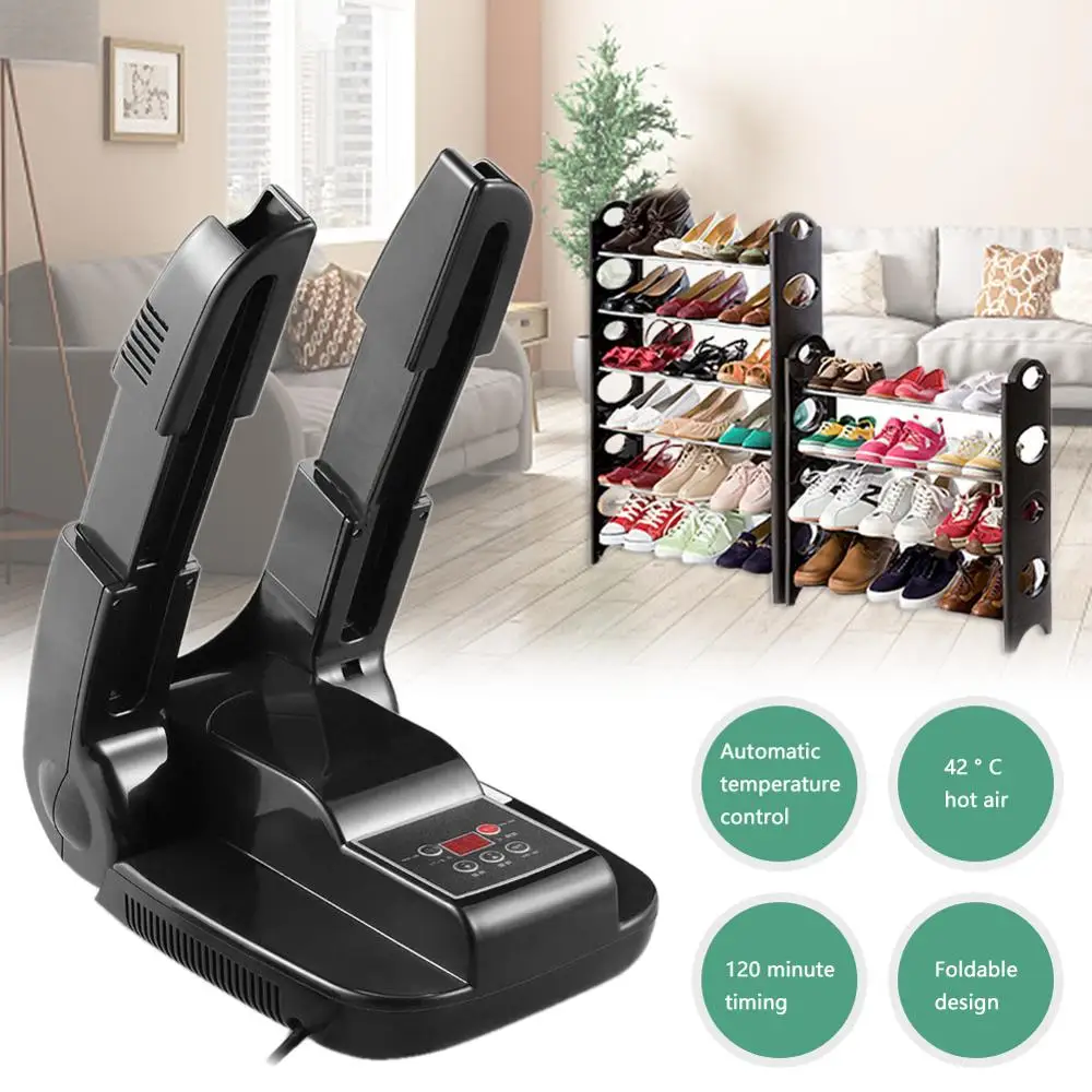 

intelligent Electric Bake Shoe Device Folding timing boots gloves sock shoes dryer Telescopic Adjustable Drying Machine