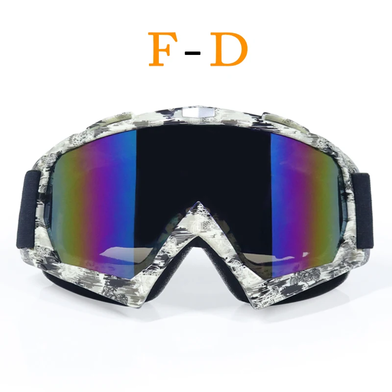 Мотоциклетные очки мотоциклетный шлем ATV DH MTB Dirt Bike очки Oculos Antiparras мотоциклетные очки - Цвет: d2