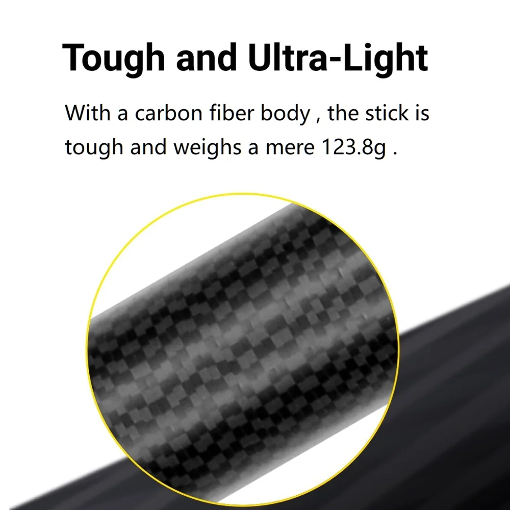 1.5m Ultra-Light Carbon Fiber Invisible Selfie Stick for Insta360 X4 X3/ONE X2/ONE RS R X Accessory selfie stick,sports camera selfie stick